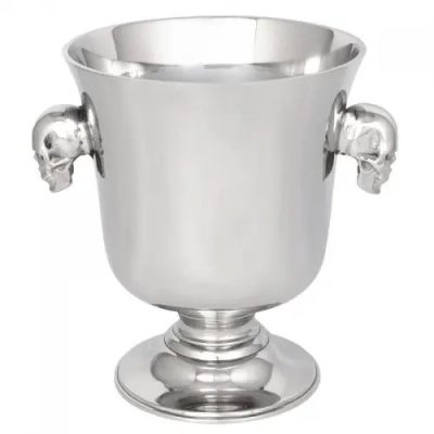 Weinkühler mit Totenkopf