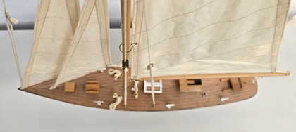 Americans Cup Segler 5 Deck