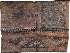 Braunes Tapa aus Tonga